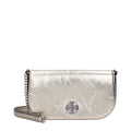 Tory Burch Goldene Leder-Crossbody-Tasche