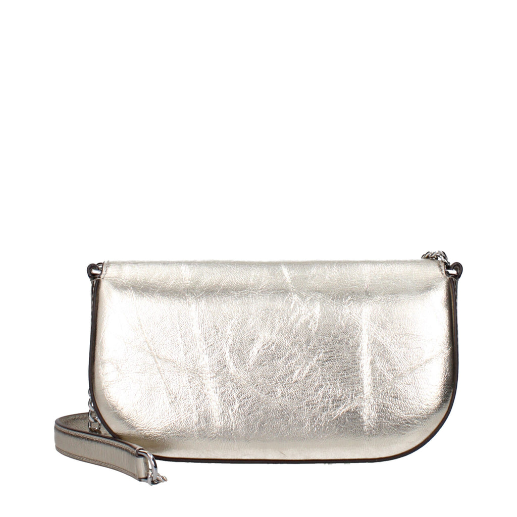 Tory Burch Goldene Leder-Crossbody-Tasche