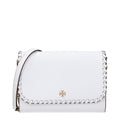 Tory Burch Weiße Leder-Clutch