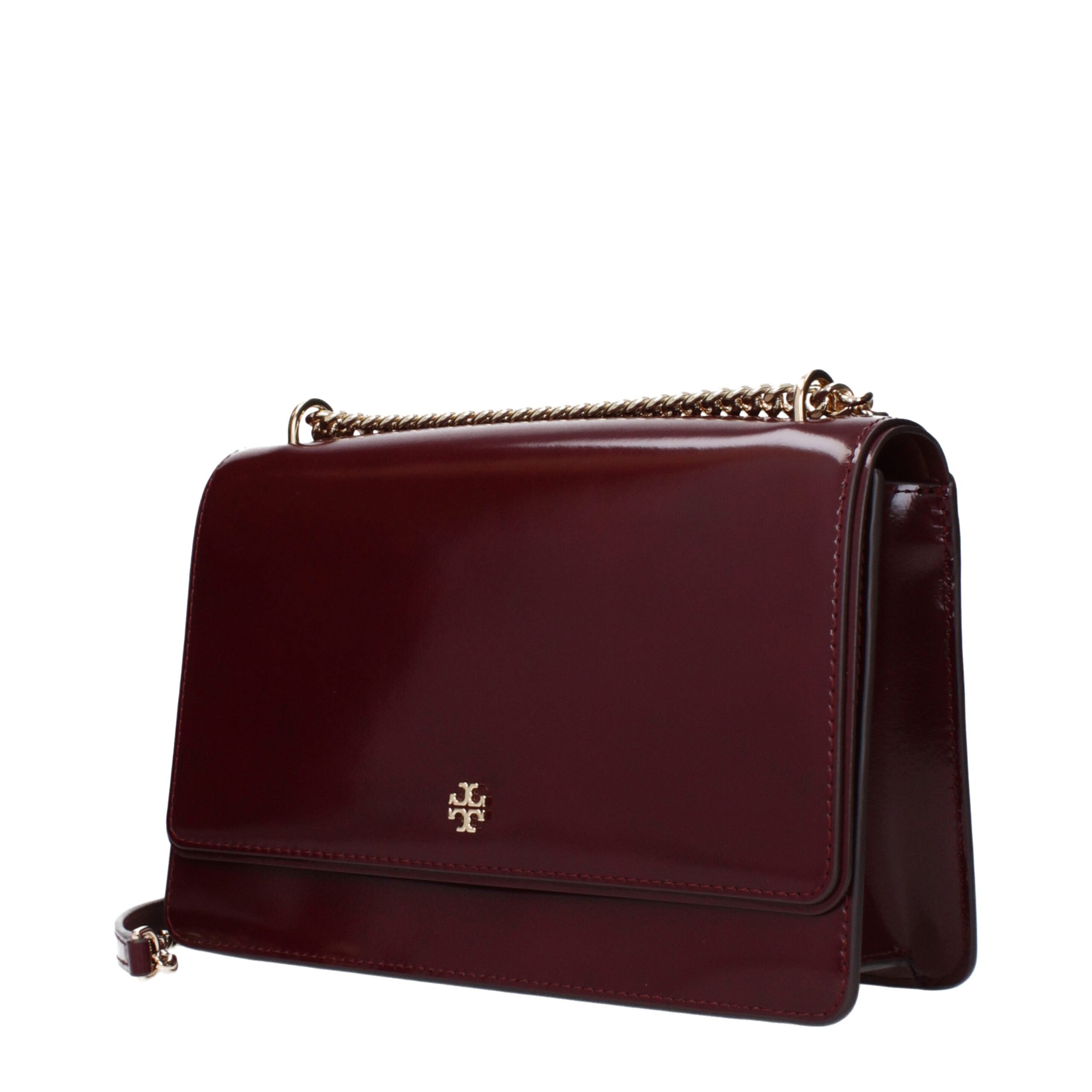 Tory Burch Red Leather Shoulder Bag