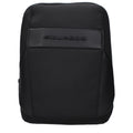 Piquadro Black Fabric Shoulder Bag