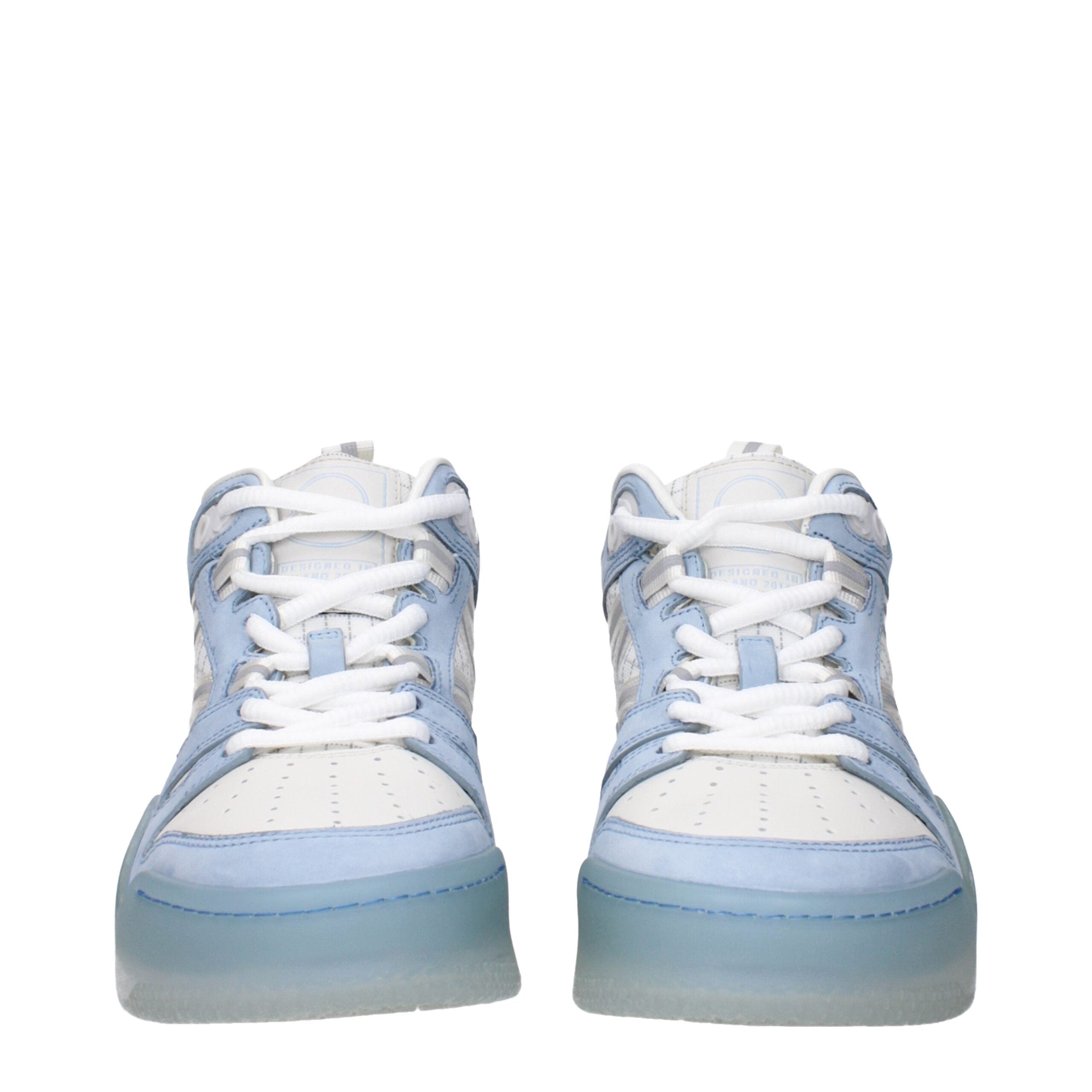 Moncler Hochwertige High-Top Sneaker aus weißem Leder