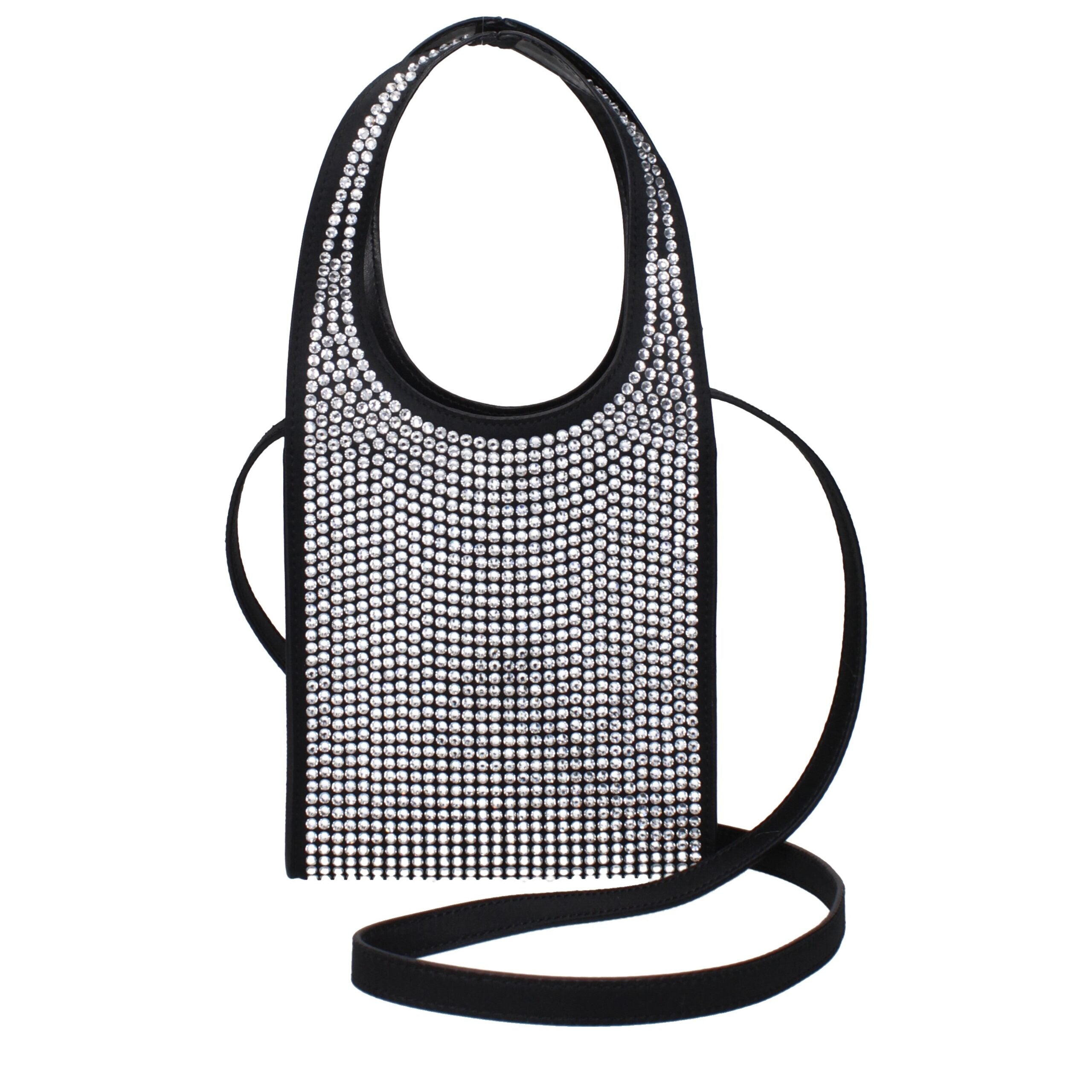 Coperni Schwarze Stoffhandtasche