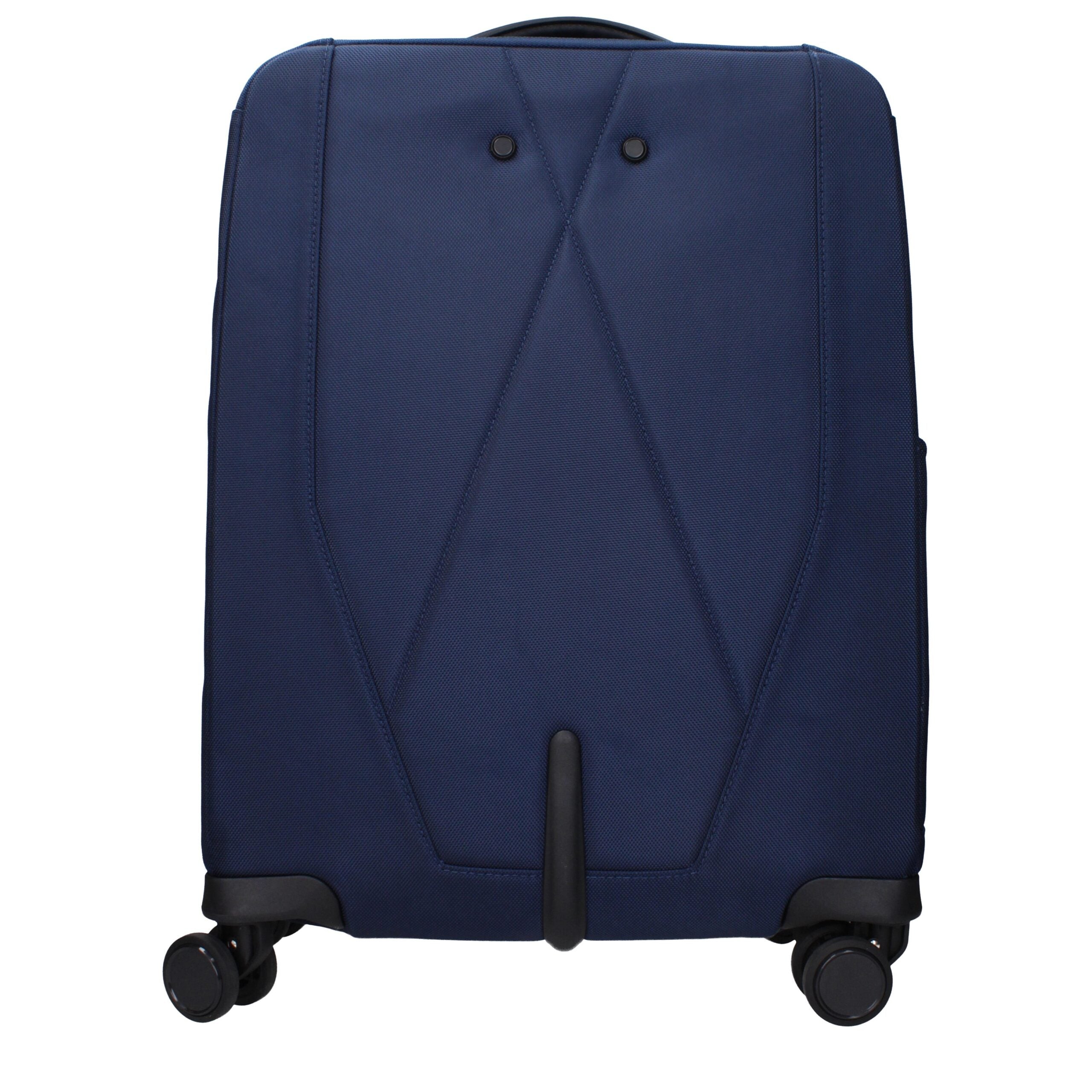 Piquadro Blauer Stoff Reisegepäck und Reisen