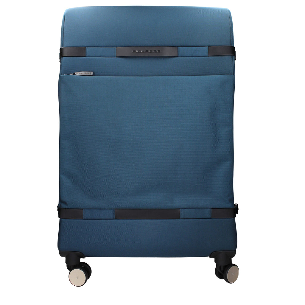 Piquadro Blauer Stoff Reisegepäck und Reisen