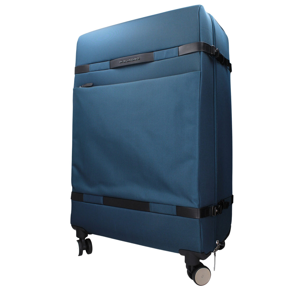 Piquadro Blauer Stoff Reisegepäck und Reisen