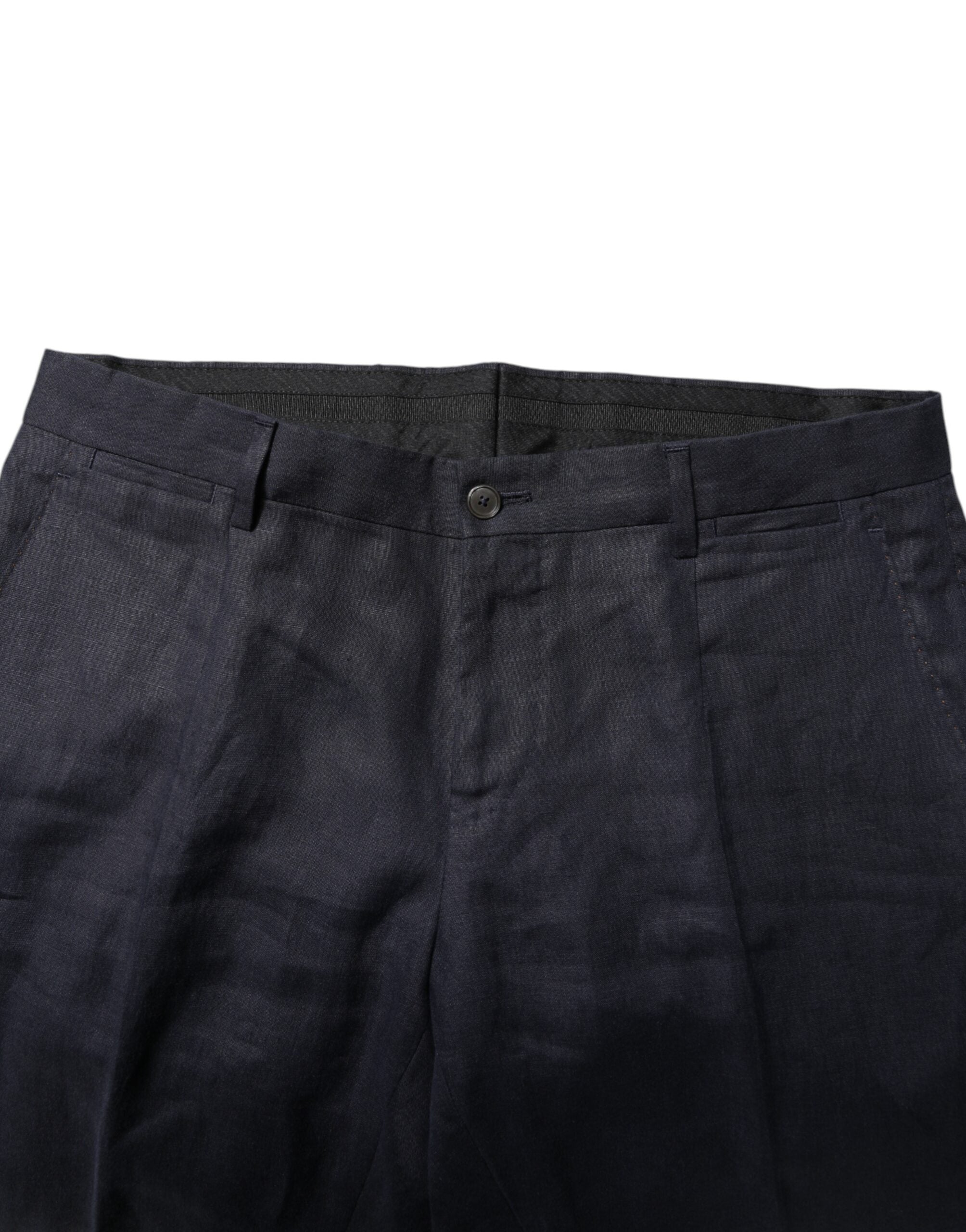 Dolce & Gabbana Dunkelblauer Zweireiher 2 Stück Anzug