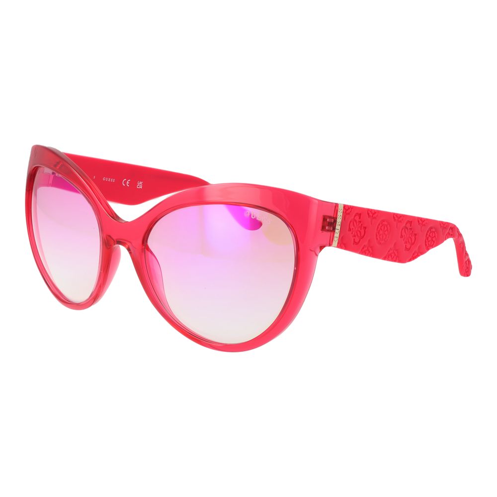 Guess rose gold-tone stainless steel sunglasses