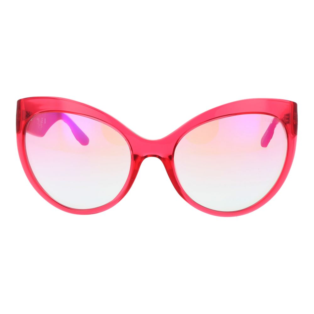 Guess rose gold-tone stainless steel sunglasses