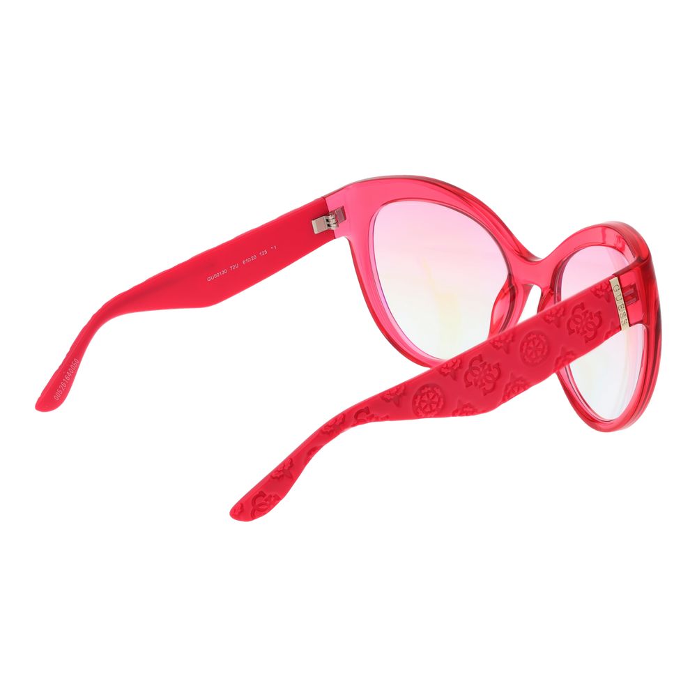 Guess rose gold-tone stainless steel sunglasses