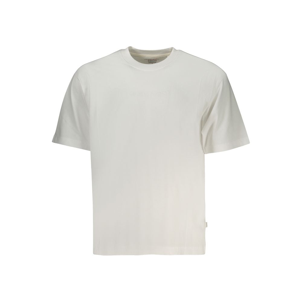 Guess Jeans White Cotton Men's T-Shirt
