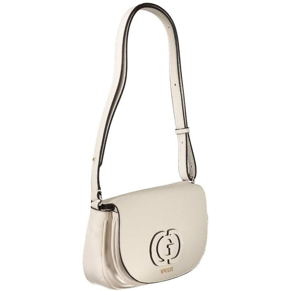 Guess Jeans Bianco Handtasche aus Polyurethan für Damen