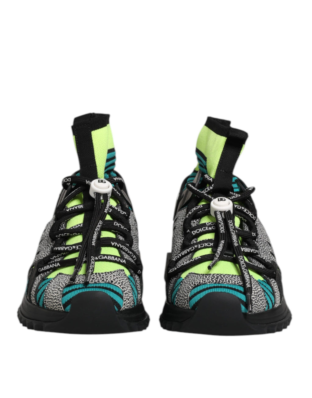 Dolce & Gabbana Multicolor Sorrento Knit Men's Sneakers Shoes