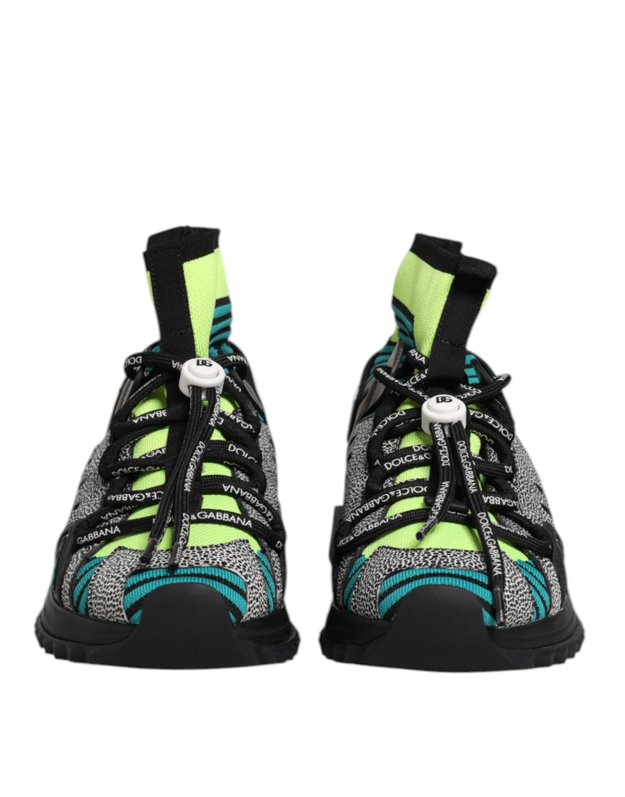 Dolce & Gabbana Multicolor Sorrento Knit Men's Sneakers Shoes