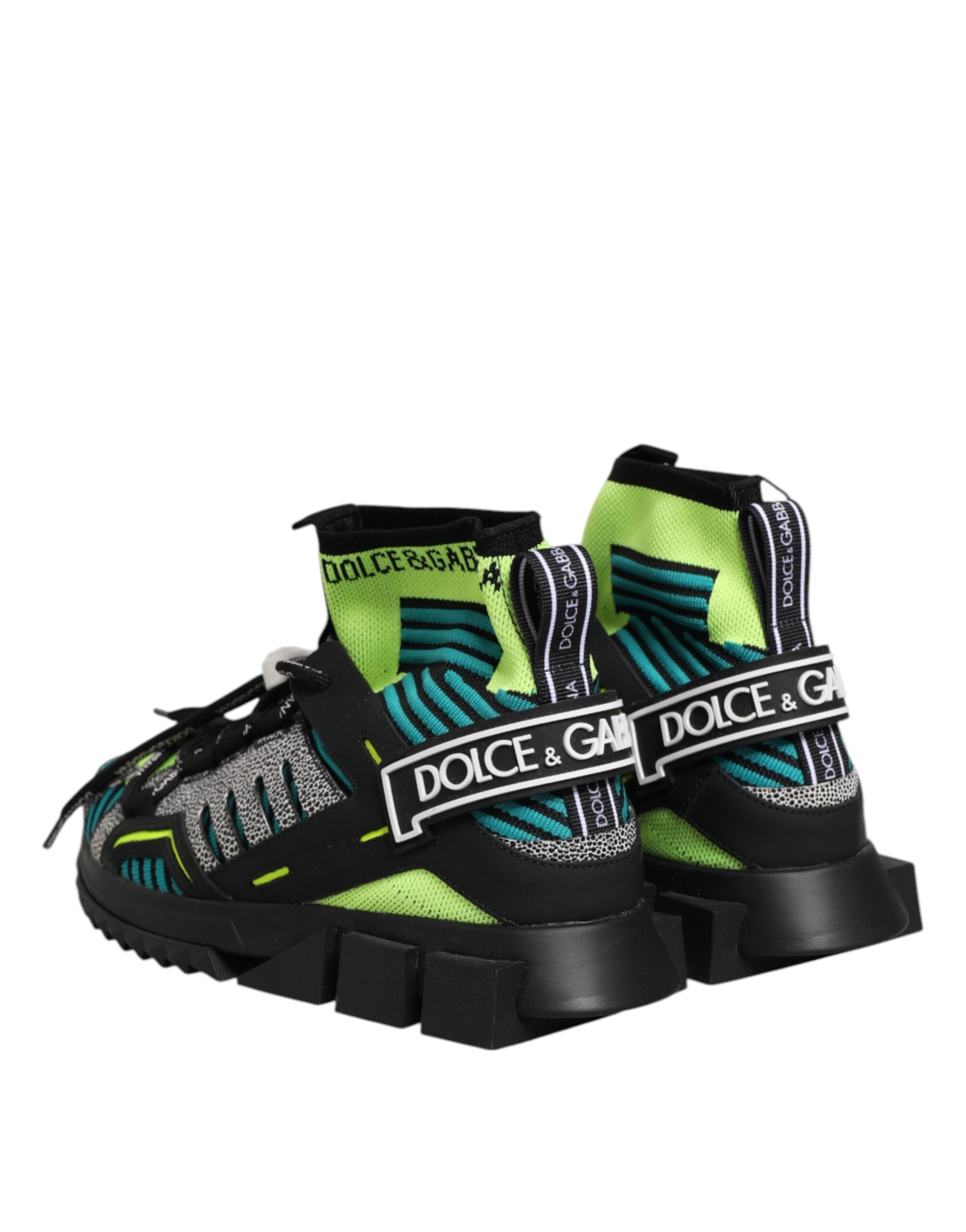 Dolce & Gabbana Multicolor Sorrento Knit Men's Sneakers Shoes