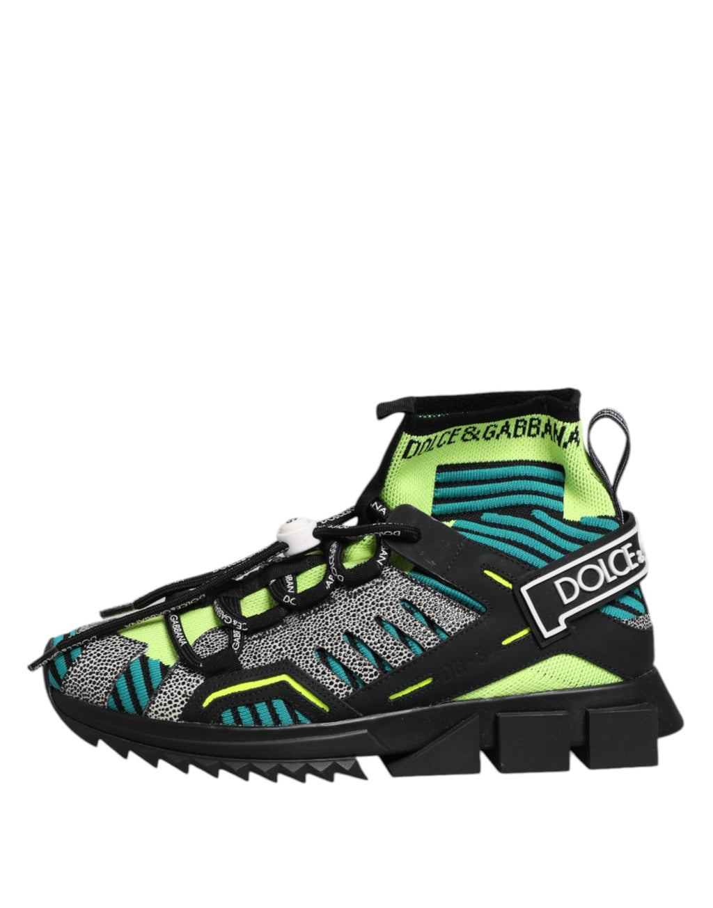 Dolce & Gabbana Multicolor Sorrento Knit Men's Sneakers Shoes