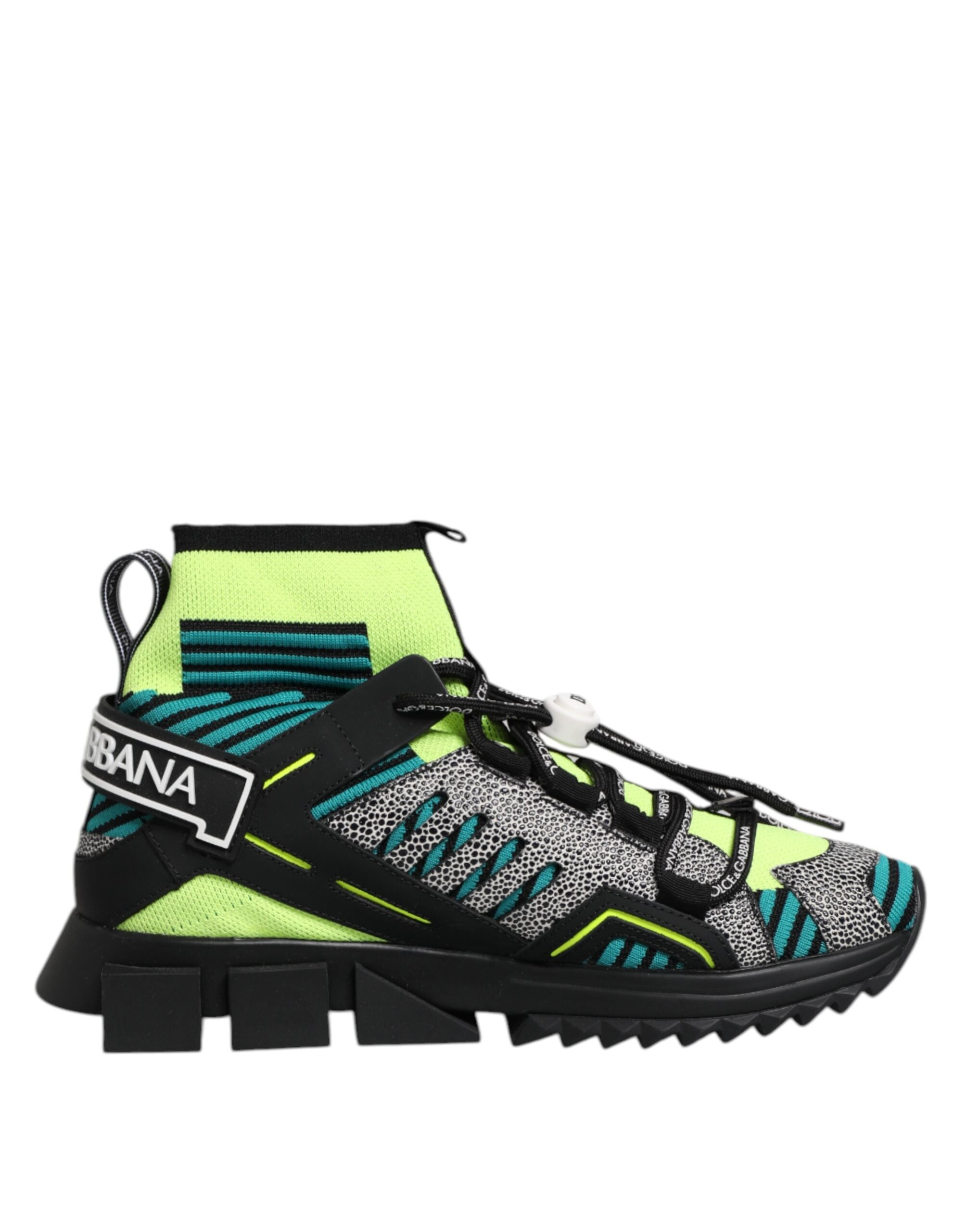 Dolce & Gabbana Multicolor Sorrento Knit Men's Sneakers Shoes