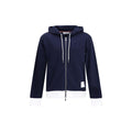 Thom Browne Baumwoll-Sweatshirt in Blau