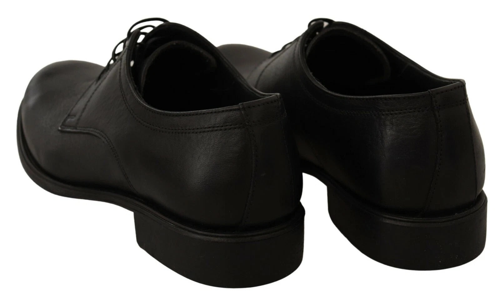 Dolce & Gabbana Men's Black Leather Lace-up Formal Derby Shoes