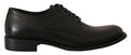 Dolce & Gabbana Men's Black Leather Lace-up Formal Derby Shoes
