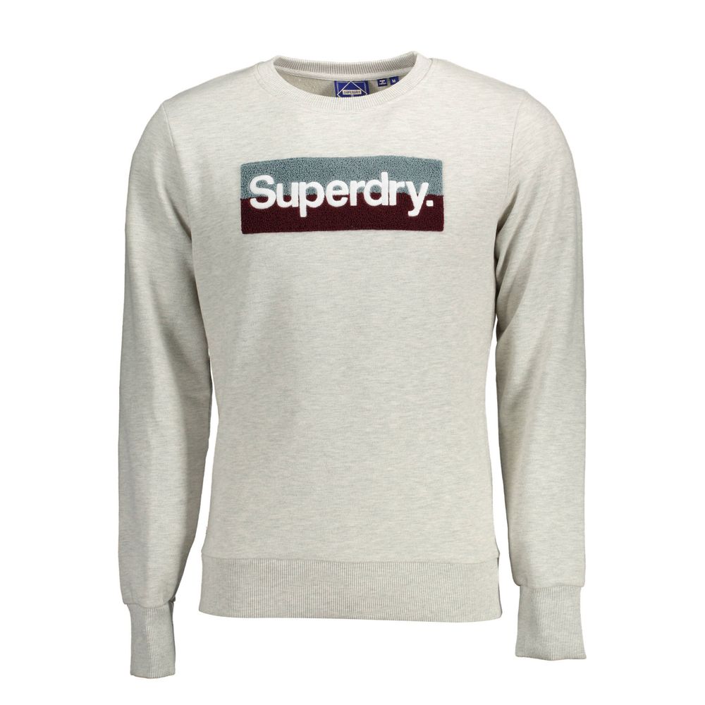 Superdry Men's Grey Cotton Jumper