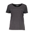 Scervino Street Black Cotton T-Shirt for Women