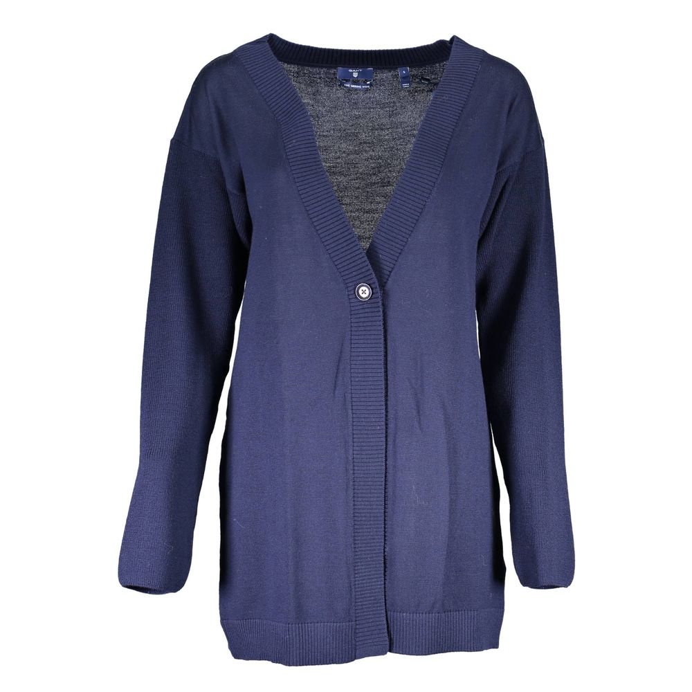 Gant Blue Wool Sweater