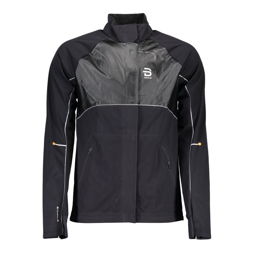 Bjorn Daehlie Schwarze Polyester Herren Jacke