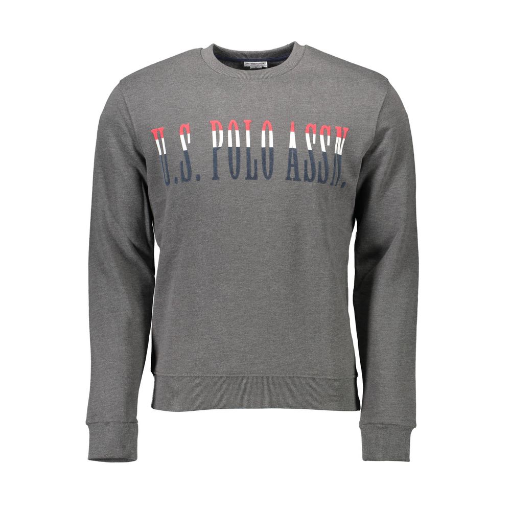 U.S. POLO ASSN. Graues Baumwoll-Sweatshirt für Herren