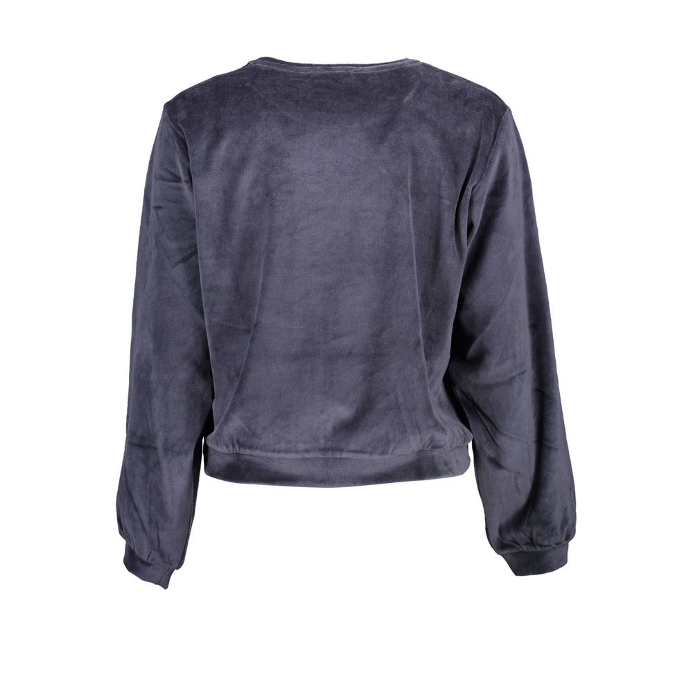 Desigual Blauer Baumwollpullover