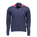 U.S. POLO ASSN. Blauer Baumwollpullover