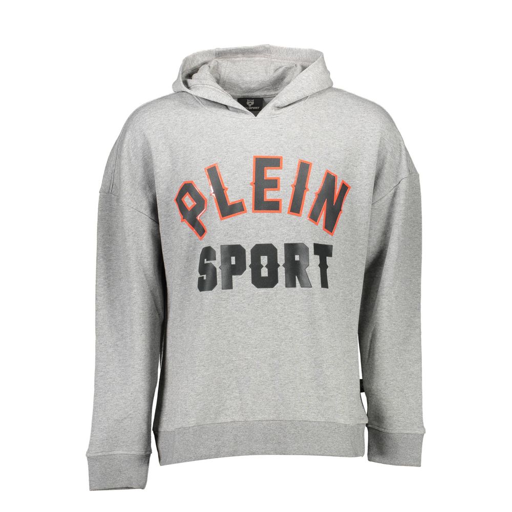 Plein Sport Grigio Baumwoll-Sweatshirt für Herren