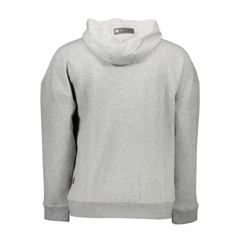 Plein Sport Grigio Baumwoll-Sweatshirt für Herren