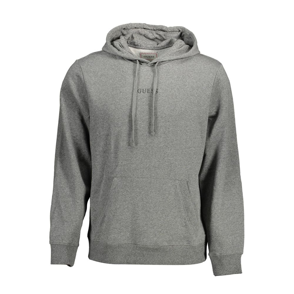 Guess Jeans Grauer Bio-Baumwollpullover für Männer