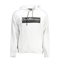 Cavalli Class Men's White Cotton Sweater