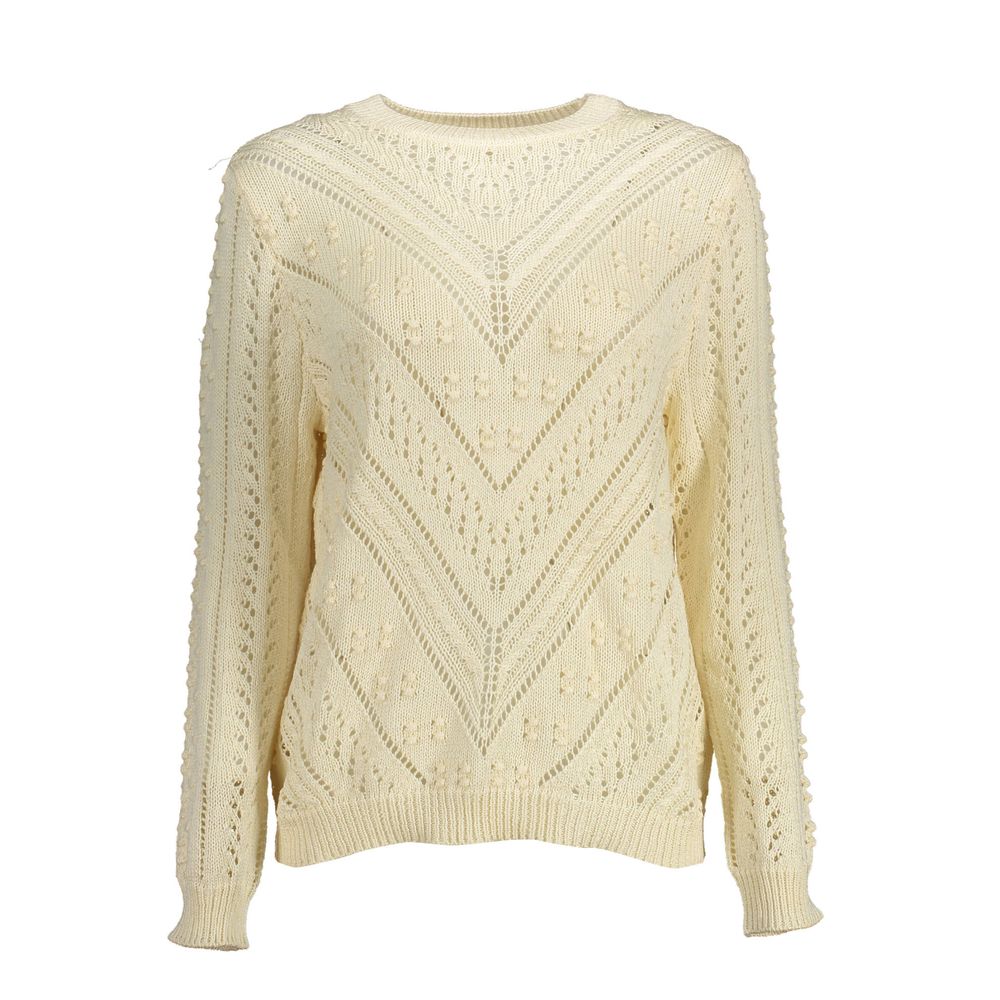 Kocca Weißer Polyester-Pullover