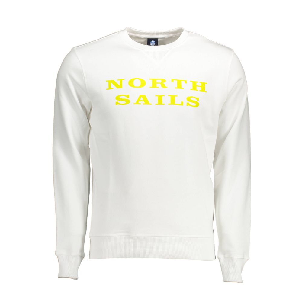 North Sails White Cotton Jumper for Men