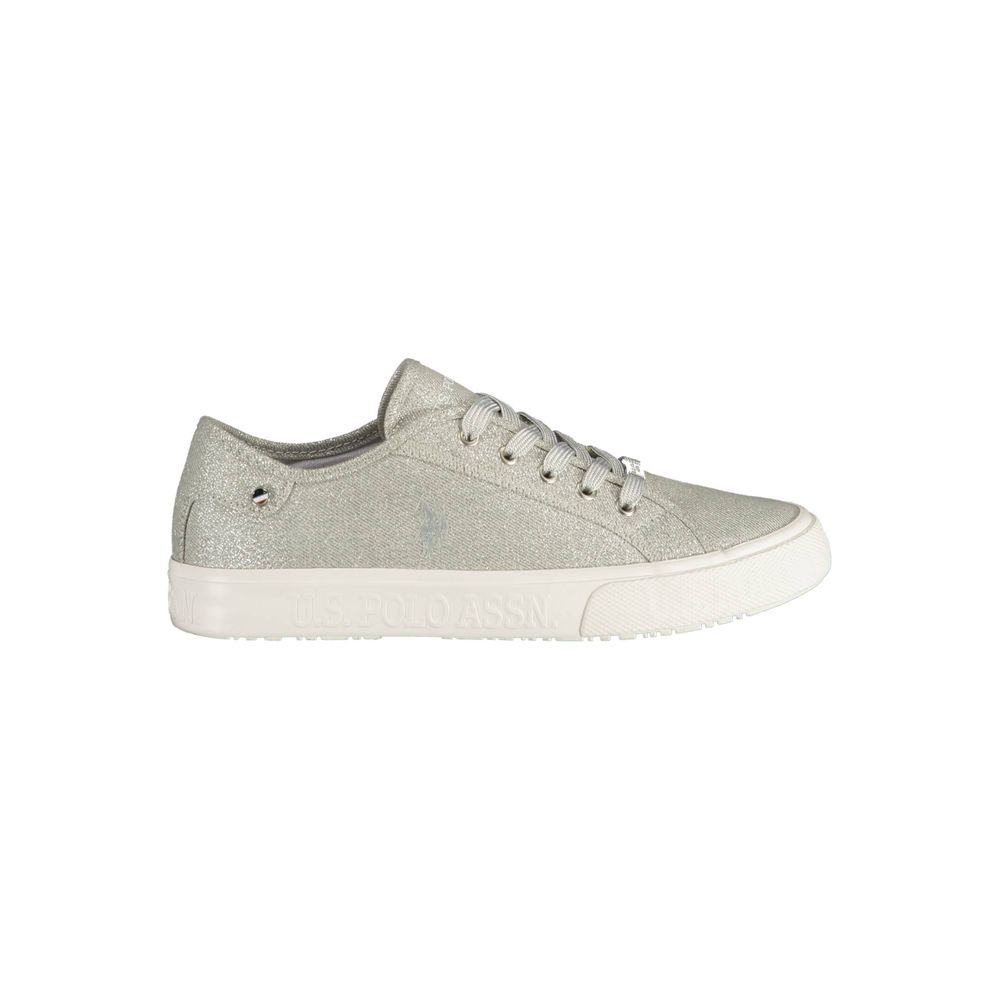 U.S. POLO ASSN. Gray Polyester Sneakers