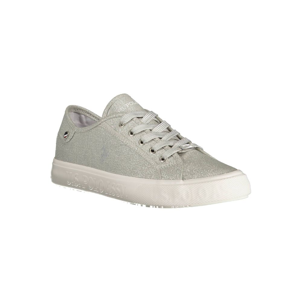 U.S. POLO ASSN. Gray Polyester Sneakers