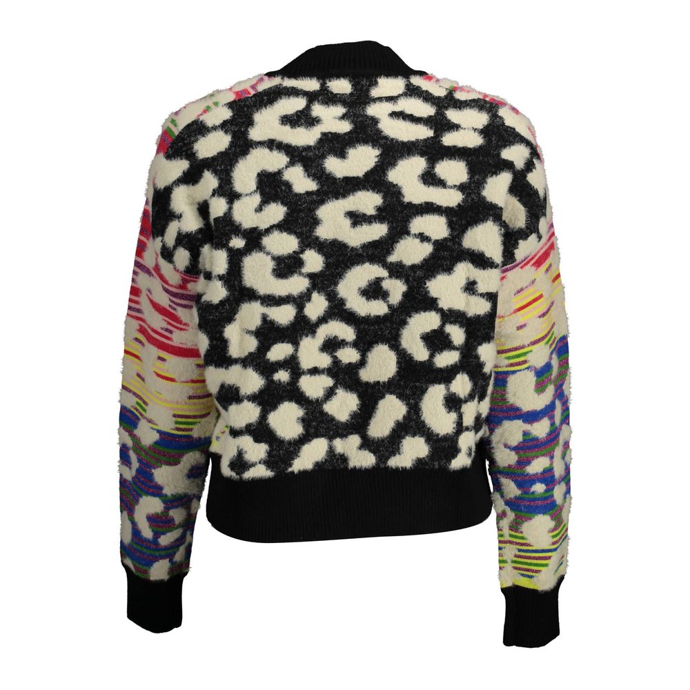 Desigual Blauer Polyester-Pullover