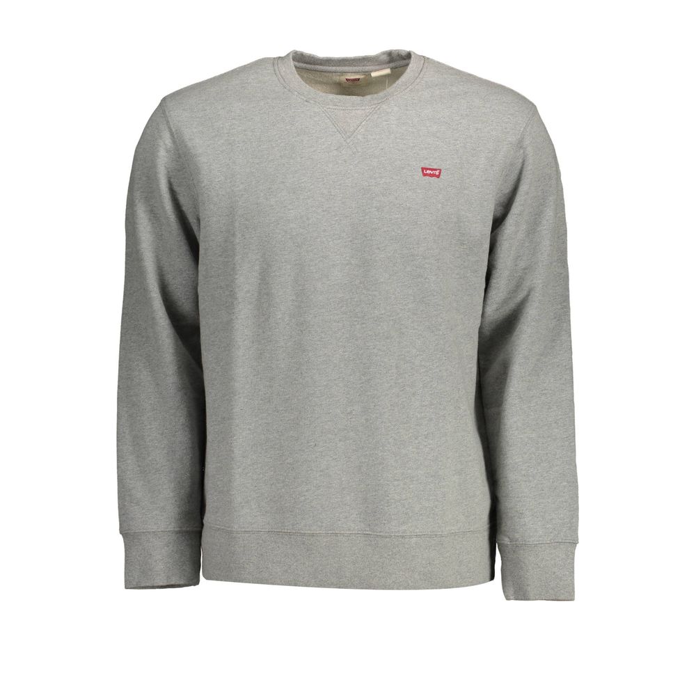 Levi's Men's Grey Cotton Sweater
