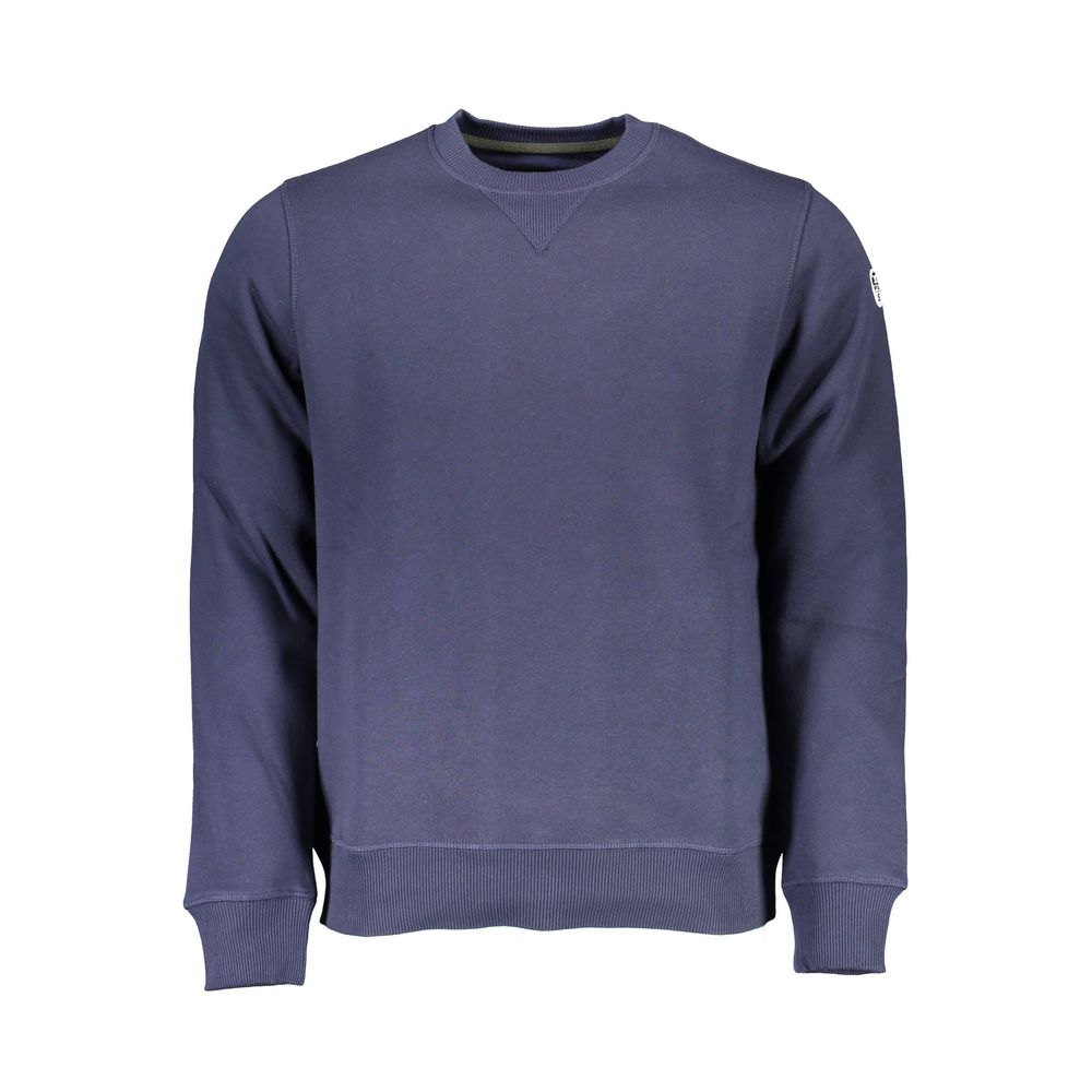 North Sails Men's Blue Cotton Sweater