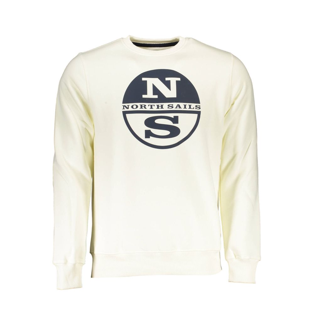 North Sails White Cotton Jumper for Men