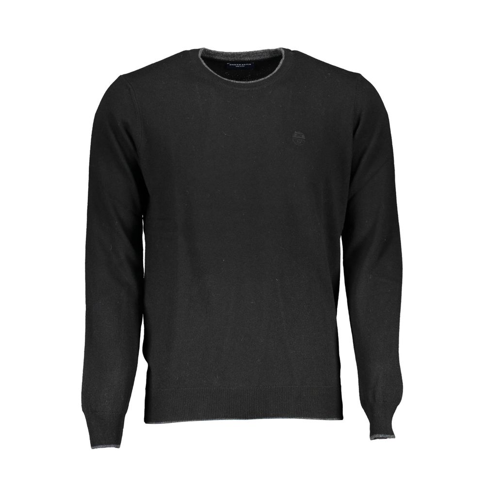 North Sails Schwarzer Wollpullover