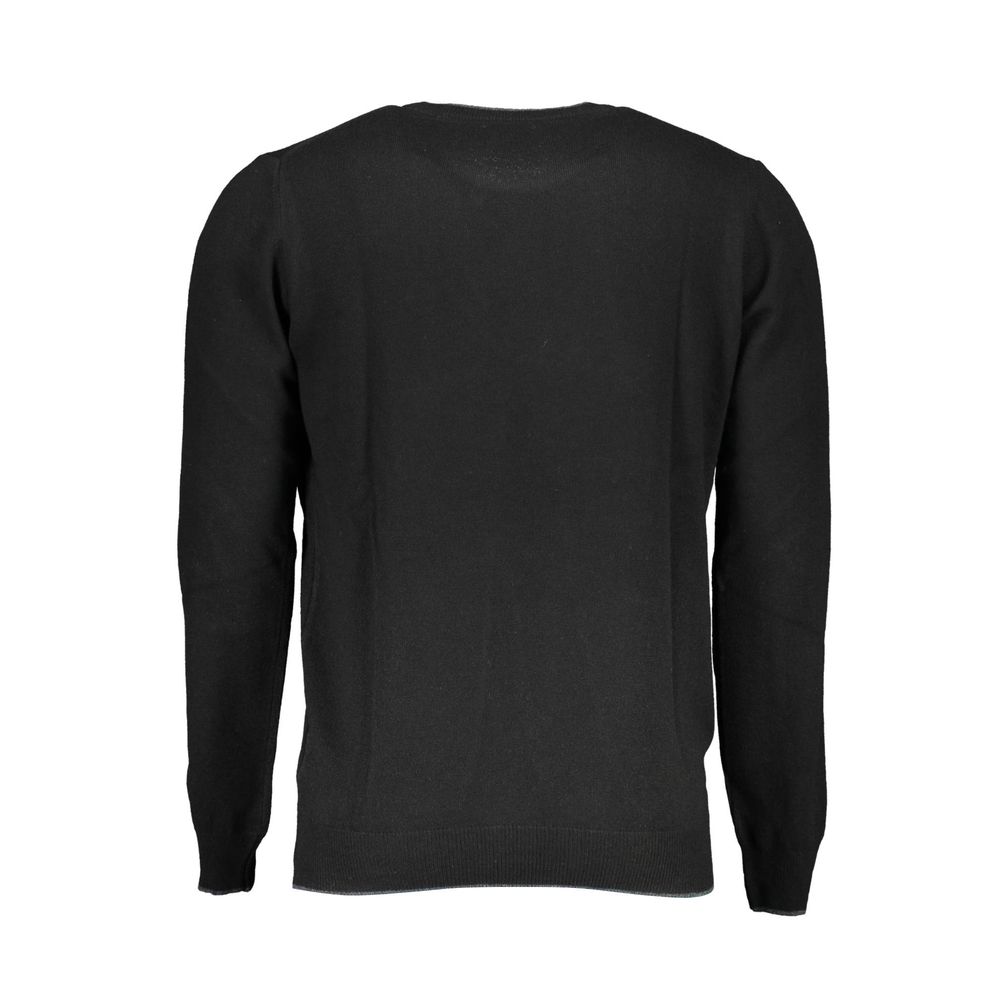 North Sails Schwarzer Wollpullover