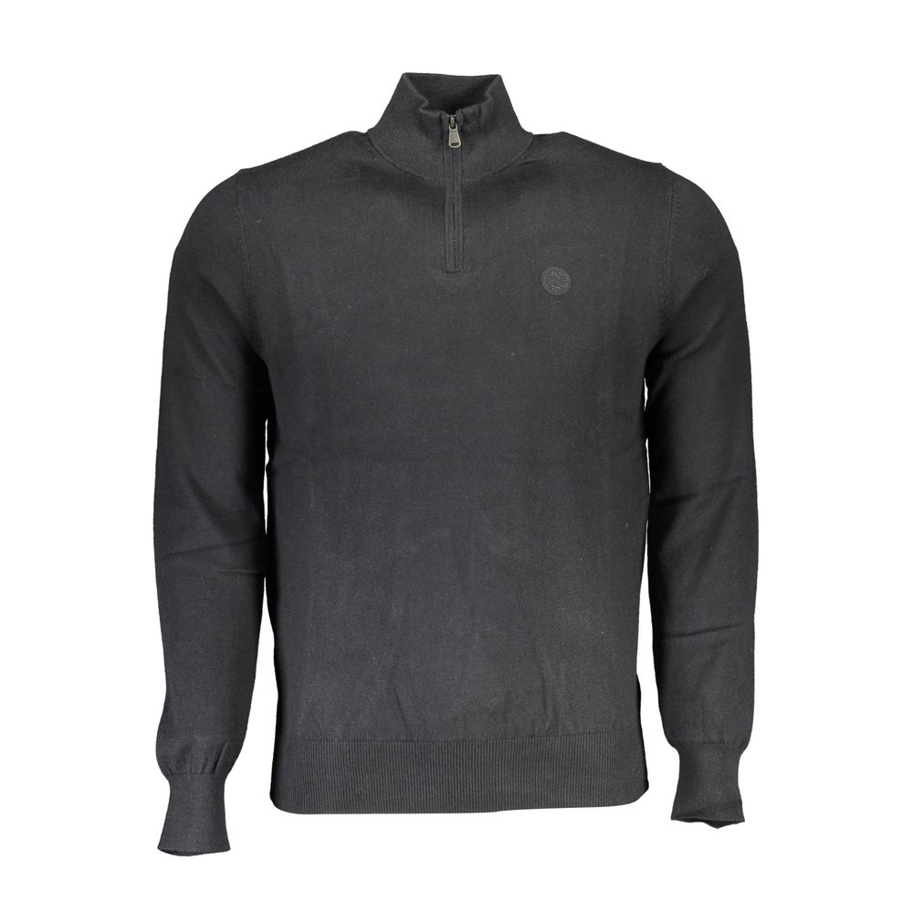 North Sails Schwarzer Baumwollpullover