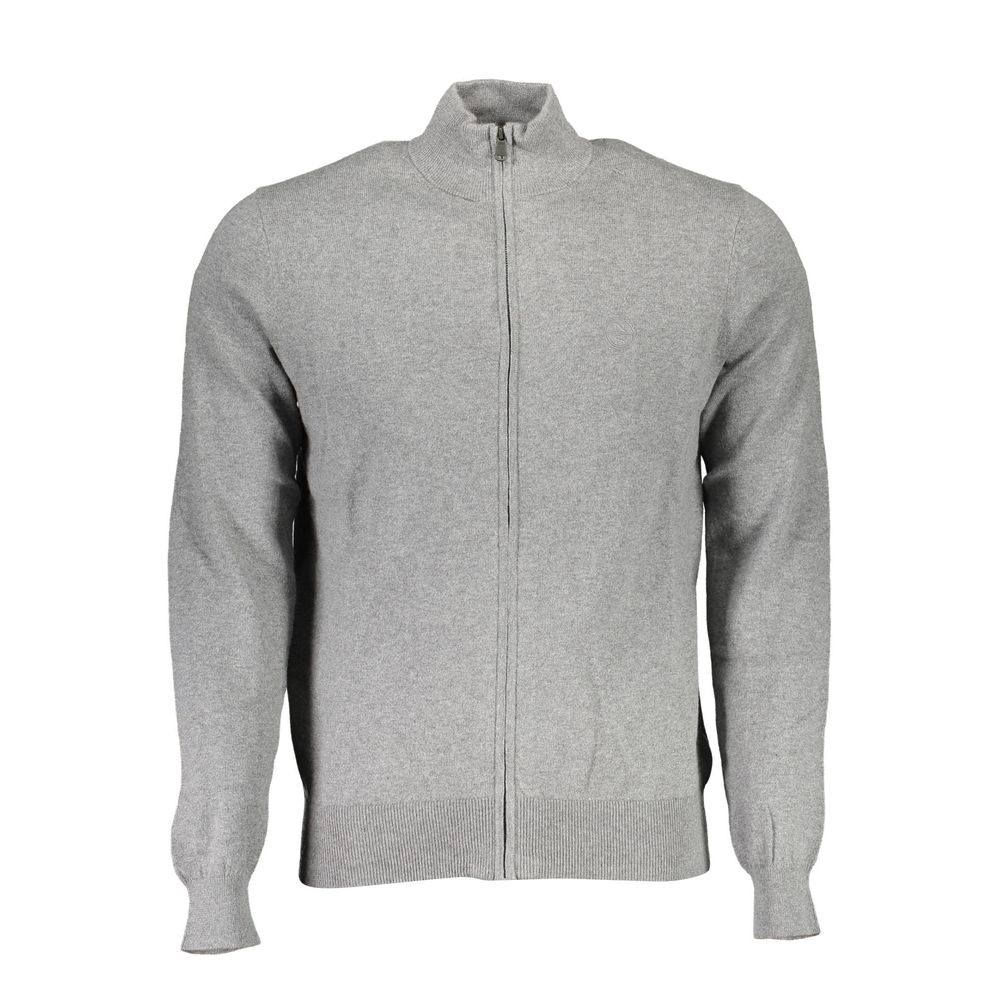 North Sails Grauer Baumwollpullover