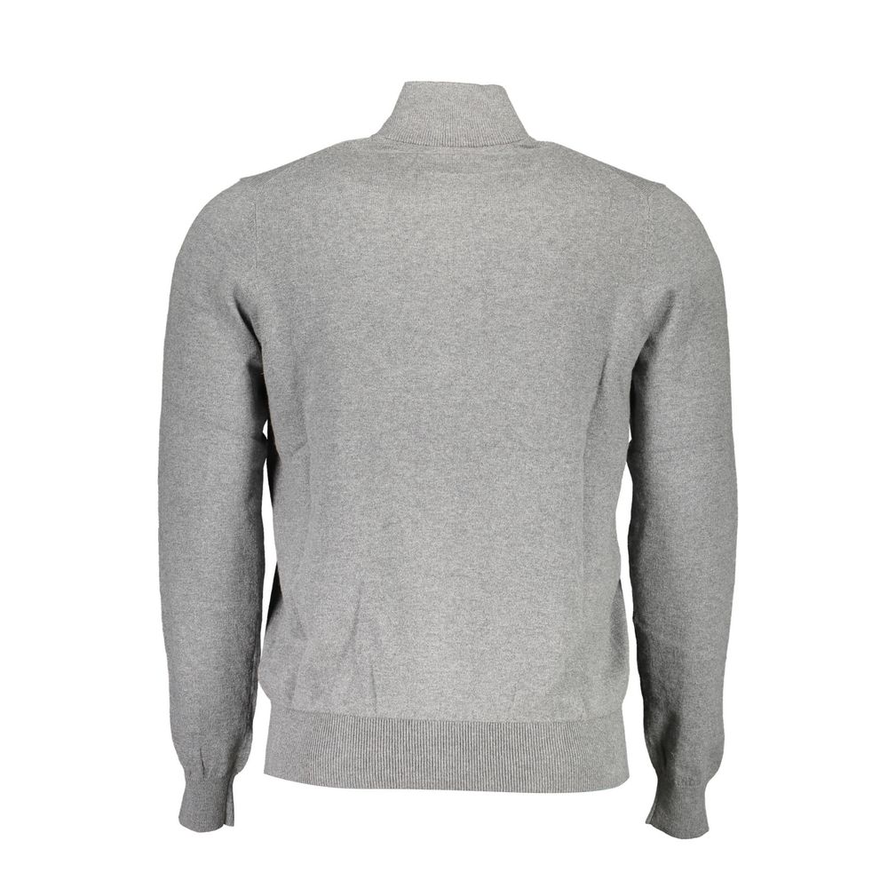 North Sails Grauer Baumwollpullover