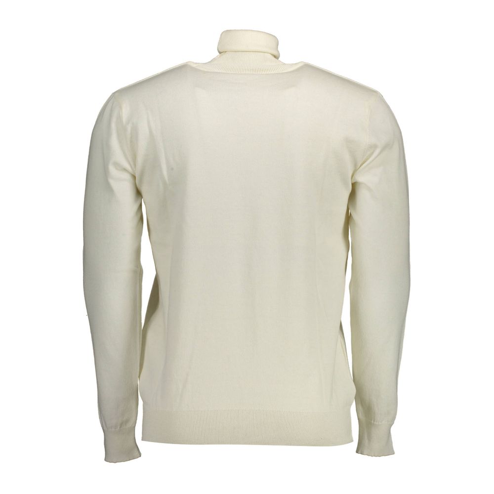 U.S. POLO ASSN. Weißer Baumwollpullover
