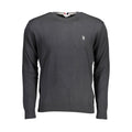 U.S. POLO ASSN. Schwarzer Baumwollpullover